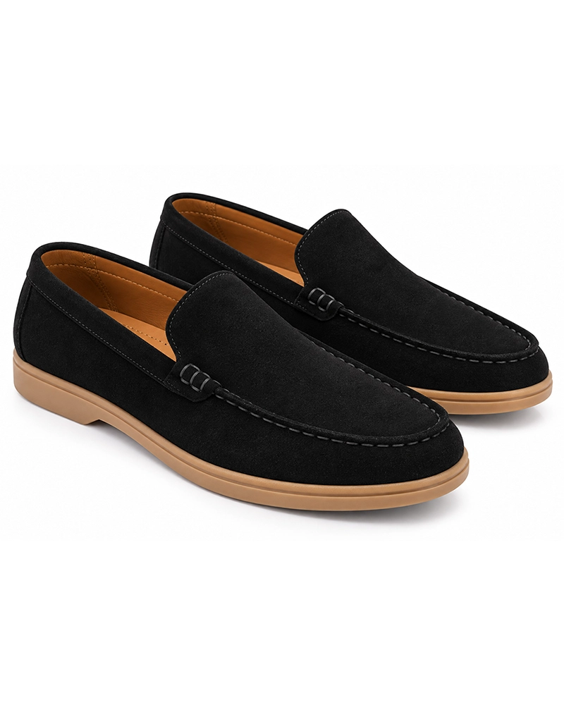 Men's Suede Loafers for Men - Velto