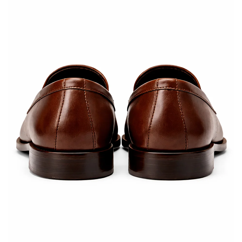 Brown Tassel Loafers - Men's leather shoes Pakistan