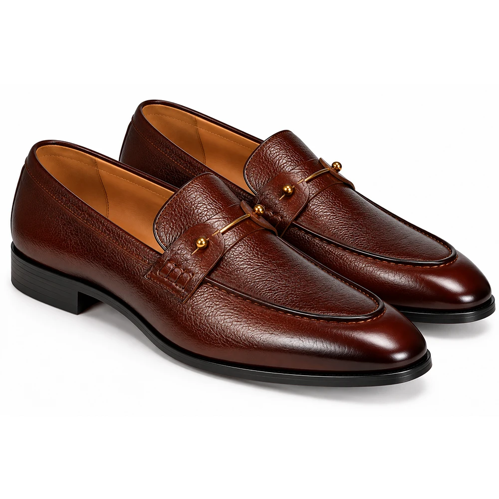 Men’s Genuine Leather Shoes – Premium Comfortable Formal & Casual Shoes - Men's leather shoes Pakistan