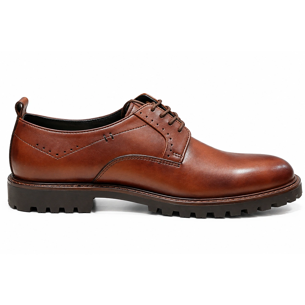 Premium Brown Derby Shoes - Men's leather shoes Pakistan